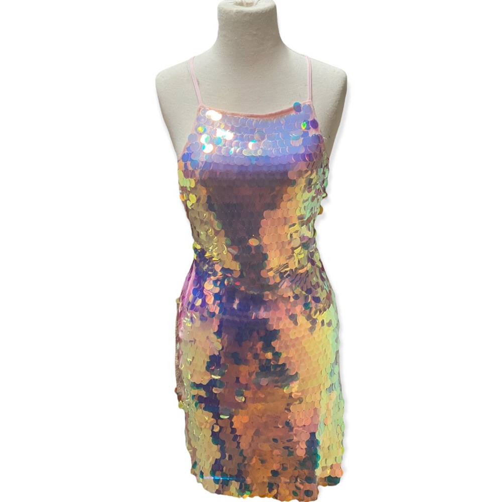 Forever 21 Pink Sequin Dress